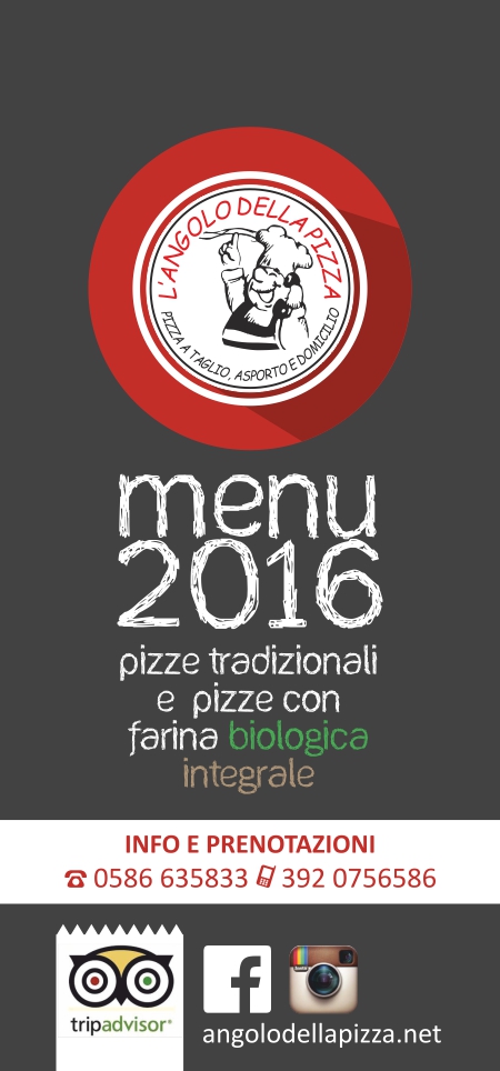 L'angolo della Pizza Menu 2016 #1 - Pizzeria L'angolo ...