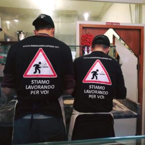 Staff Stiamo lavorando per voi - L'Angolo della Pizza, Pizzeria a Cecina