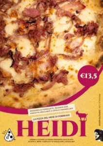 Heidi: la Pizza del Mese di Febbraio | L’Angolo della Pizza Cecina